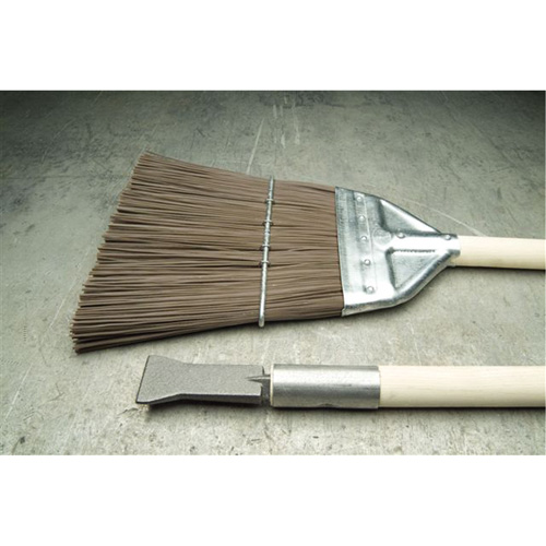 Track Broom, 56" Long Maritime Industrial Rubber