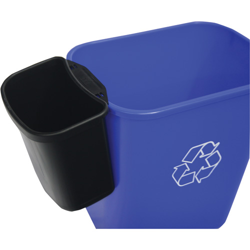 Waste Container, Deskside, Polyethylene, 4-1/4 US Qt. Maritime Industrial Rubber