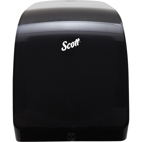 Distributeur d'essuie-mains &agrave; enroulement serr&eacute; &agrave; code bleu Scott Pro, Manuel, 12,66" la x 9,18" p x 16,44" h Maritime Industrial Rubber