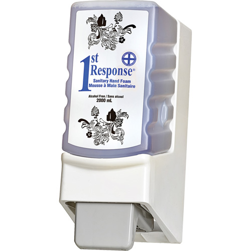 Mousse nettoyante pour les mains 1st Response, Liquide, 2000 ml, Recharge, Sans parfum Maritime Industrial Rubber