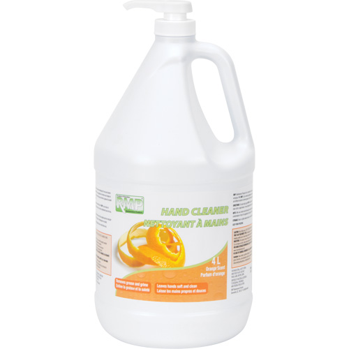 Orange Hand Cleaner, Cream, 4 L, Jug, Orange Maritime Industrial Rubber