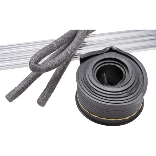 Porte de garage &agrave; balayage calfeutrant Maritime Industrial Rubber