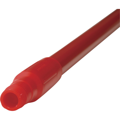 Handle, Broom/Scraper/Squeegee, Red, Ergonomic, 59" L Maritime Industrial Rubber