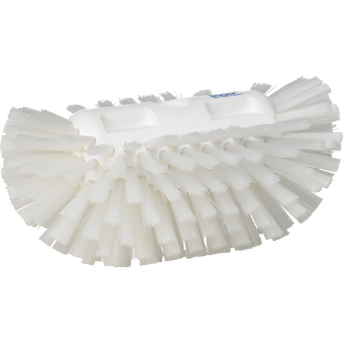 Vikan Tank Brush, Stiff Bristles, 8-1/4" Long, White Maritime Industrial Rubber