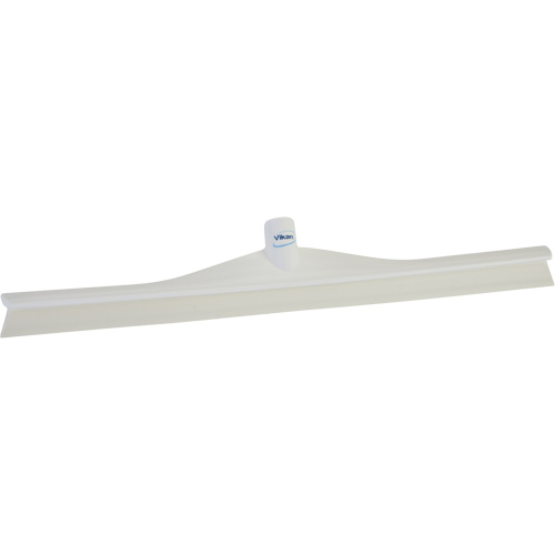 Single Blade Ultra Hygiene Squeegee, 24", White Maritime Industrial Rubber