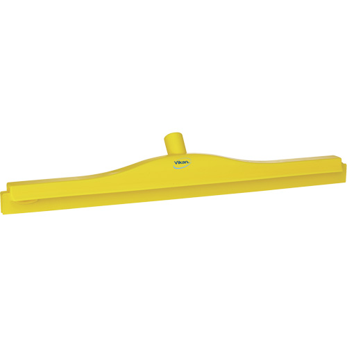 Raclette double ultra hygi&eacute;nique, 24", Jaune Maritime Industrial Rubber