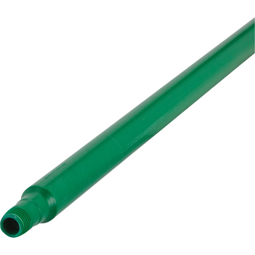 Ultra Hygiene Handle, Broom/Scraper/Squeegee, Green, Ergonomic, 59" L Maritime Industrial Rubber