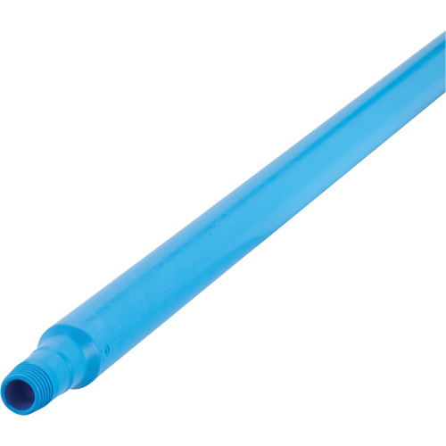 Ultra Hygiene Handle, Broom/Scraper/Squeegee, Blue, Ergonomic, 59" L Maritime Industrial Rubber