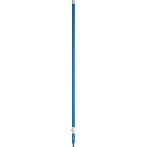 Manche de brosse pour plateforme, Brosse/Support &agrave; tampon, Bleu, T&eacute;lescopique, 62"-113" lo Maritime Industrial Rubber