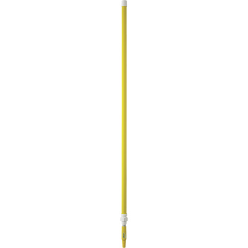 Manche de brosse pour plateforme, Brosse/Support &agrave; tampon, Jaune, T&eacute;lescopique, 62"-113" lo Maritime Industrial Rubber