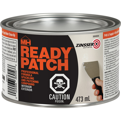 Ready Patch Spackling & Patching Compound, 473 ml, Can Maritime Industrial Rubber