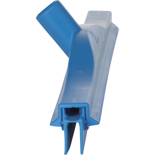 Raclette hygi&eacute;nique &agrave; lame double Ultra, 20", Bleu Maritime Industrial Rubber
