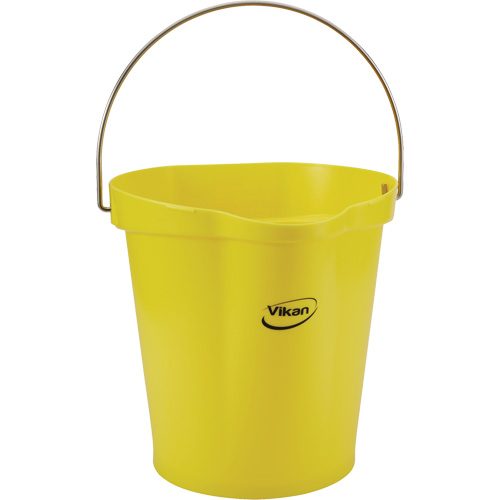 Seau pour l'hygi&egrave;ne des aliments, Jaune, 3 gal. US Maritime Industrial Rubber