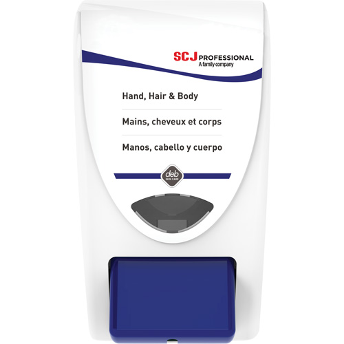 Cleanse Shower Dispenser, Pump, 1000 ml Capacity, Cartridge Refill Format Maritime Industrial Rubber