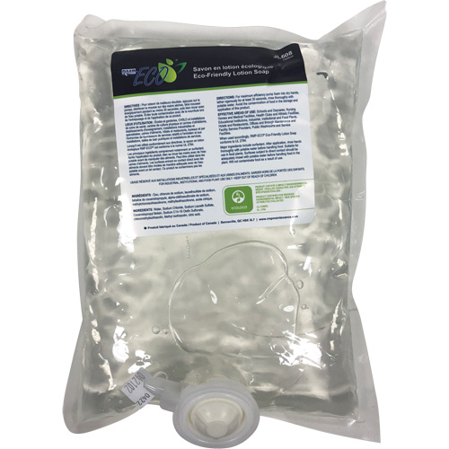 Savon &agrave; main hydratant &eacute;cologique, Liquide, 1 L, Sans parfum Maritime Industrial Rubber