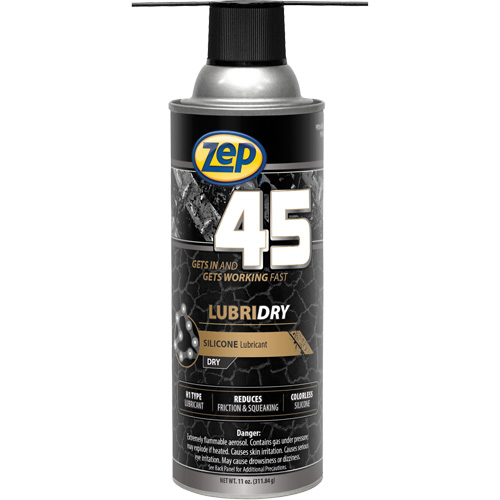 Lubrifiant sec &agrave; base de silicone 45 Lubridry, Canette a&eacute;rosol Maritime Industrial Rubber
