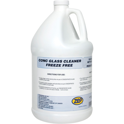 Nettoyant pour verre concentr&eacute; &agrave; l&eacute;preuve du gel, 4 L, Cruche Maritime Industrial Rubber