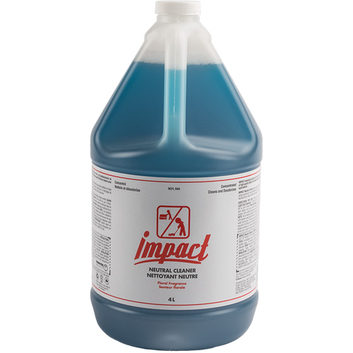 Impact Neutral Floor Cleaner, 4 L, Jug Maritime Industrial Rubber