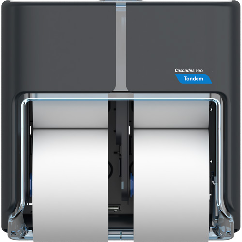 Pro Tandem Four Roll High Capacity Toilet Paper Dispenser, Multiple Roll Capacity Maritime Industrial Rubber
