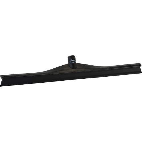 Single Blade Ultra Hygiene Squeegee, 24", Black Maritime Industrial Rubber