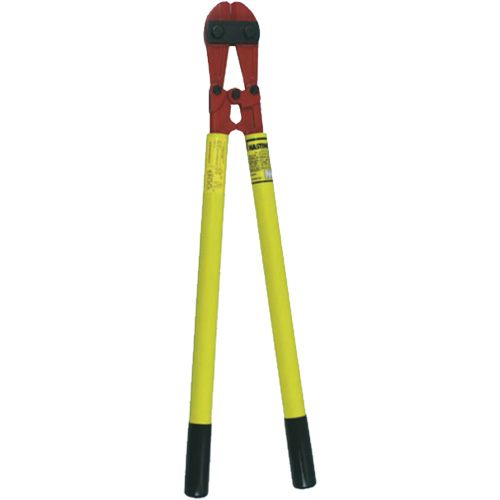 Coupe-boulon avec manches en fibre de verre, 24" l, Coupe centrale Maritime Industrial Rubber