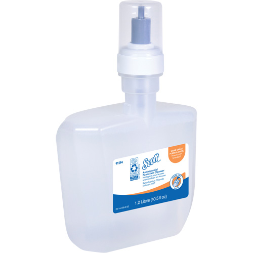 Nettoyant antimicrobien pour la peau Control de Scott, Mousse, 1,2 L, Sans parfum Maritime Industrial Rubber