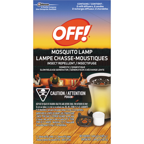 Recharge pour lampe chasse-moustiques Off! PowerPad, Sans DEET, Recharge,  Maritime Industrial Rubber