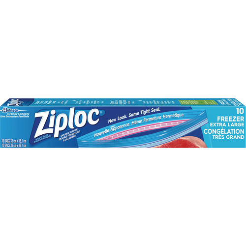 Sacs de cong&eacute;lation Ziploc Maritime Industrial Rubber