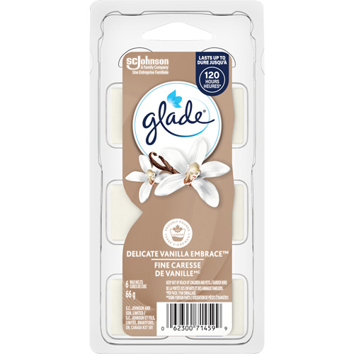Glade&reg; Air Freshener Melts, Delicate Vanilla Embrace Maritime Industrial Rubber
