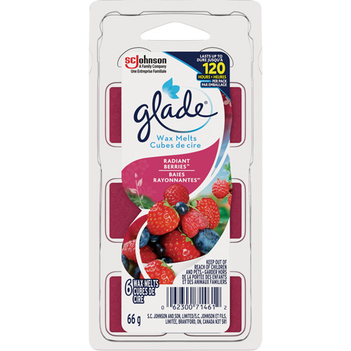 Glade&reg; Air Freshener Melts, Radiant Berries Maritime Industrial Rubber