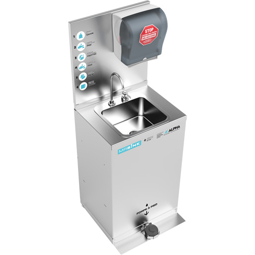 MRSink Portable Hand Washing Station Maritime Industrial Rubber
