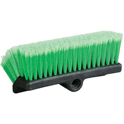 Brosse &agrave; lavage de camion pour surfaces hautes et basses, Longeur de 10" Maritime Industrial Rubber