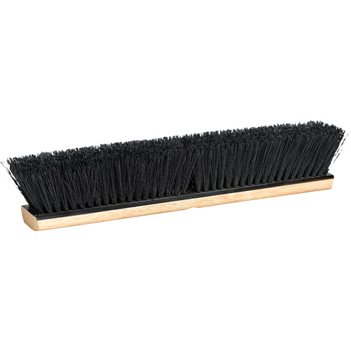 T&ecirc;te de balai-brosse, 24", Moyen, Soies PVC/Tampico Maritime Industrial Rubber