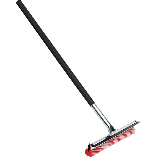 Car Squeegee, 10", Rubber, Stainless Steel Frame Maritime Industrial Rubber