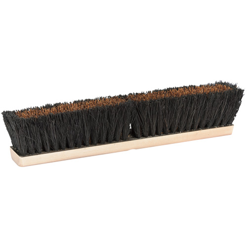 T&ecirc;te de balai-brosse, 36", Cors&eacute;/Moyen, Soies Tampico/Fibre de piassava Maritime Industrial Rubber