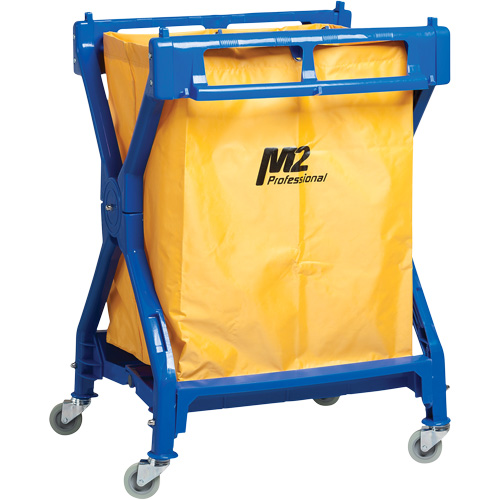 X-Style Laundry Cart Maritime Industrial Rubber