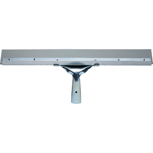 Cadre et lame de raclette &agrave; planchers, 24", Lame Droit Maritime Industrial Rubber