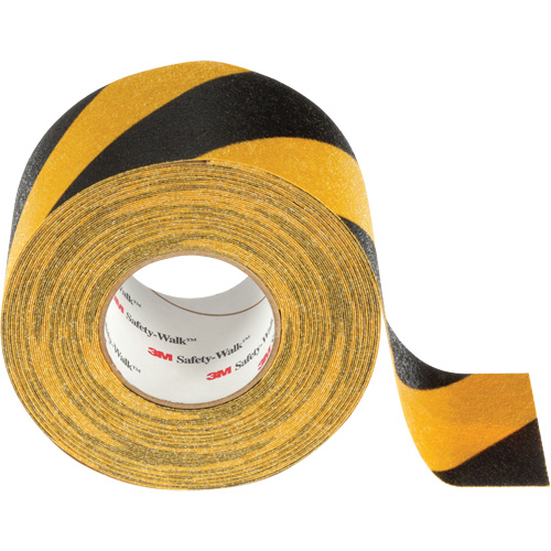 Safety-Walk Slip-Resistant General Purpose Tape, 4" x 60', Black & Yellow Maritime Industrial Rubber
