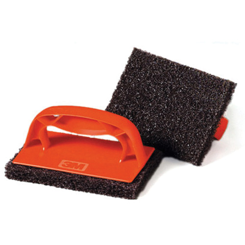 Tampon &agrave; r&eacute;curer pour plaque de cuisson Scotch-Brite, 4" lo x 6" la Maritime Industrial Rubber