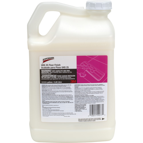 Fini &agrave; plancher UHS 25 Scotchgard, 9,5 L, Cruche Maritime Industrial Rubber