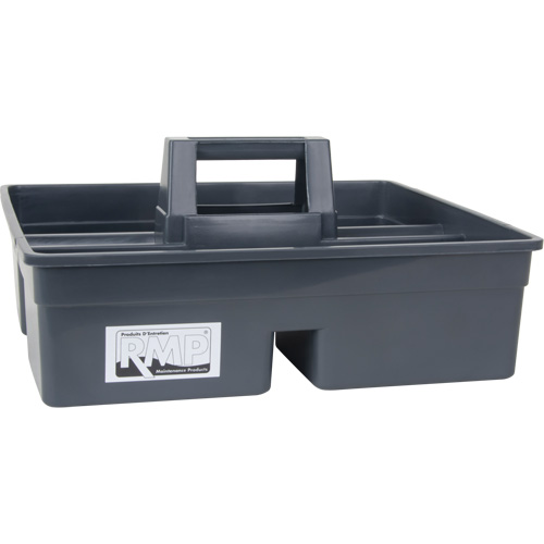 Porte-outils, 6,75" x 11,75" x 4", Gris Maritime Industrial Rubber