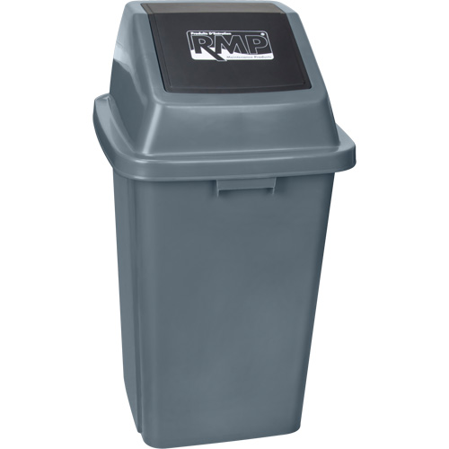 Garbage Can, Plastic, 26 US gal. Maritime Industrial Rubber