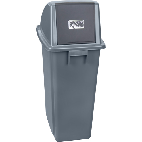Garbage Can, Plastic, 15 US gal. Maritime Industrial Rubber