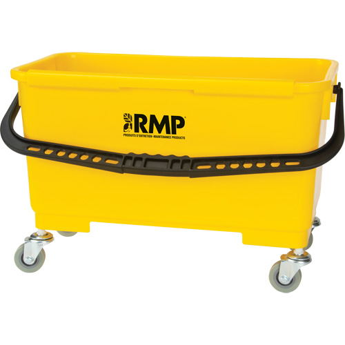 Window Washer Bucket, Yellow Maritime Industrial Rubber
