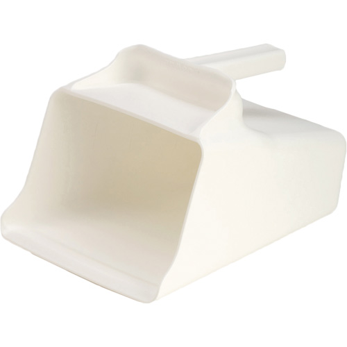 M&eacute;ga pelle &agrave; main, Plastique, Blanc, 128 oz. Maritime Industrial Rubber