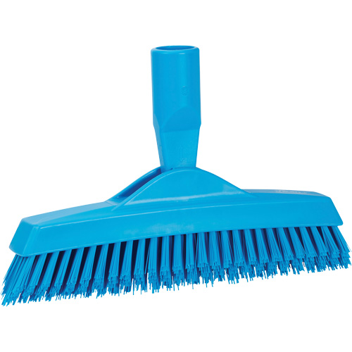 Grout Brush, Stiff Bristles, 9-1/4" Long, Blue Maritime Industrial Rubber
