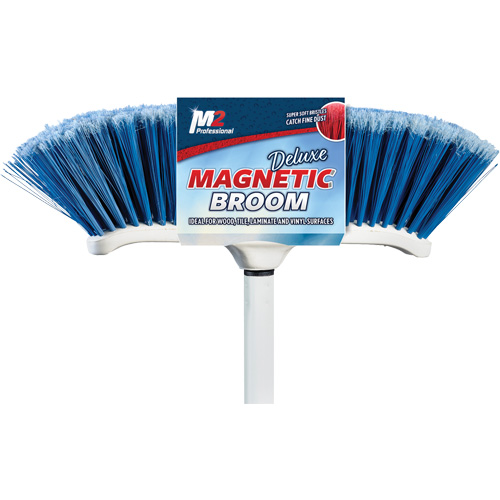 Venus Curved Magnetic Kitchen Broom, 48" Long Maritime Industrial Rubber