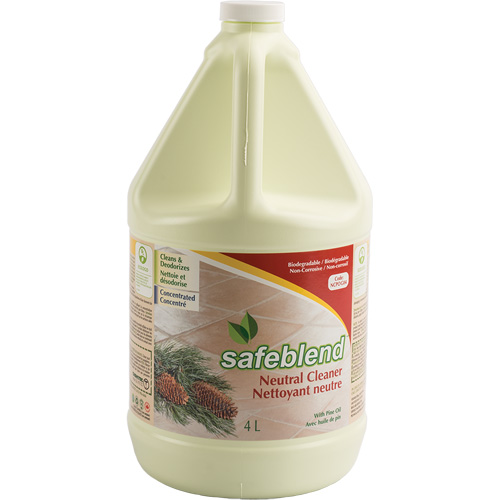 Pine Oil Neutral Cleaner, 4 L, Jug Maritime Industrial Rubber