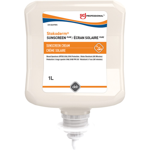 &eacute;cran solaire Pure Stokoderm, FPS 30, Lotion Maritime Industrial Rubber