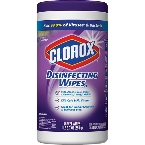 Disinfecting Wipes, 75 Count Maritime Industrial Rubber